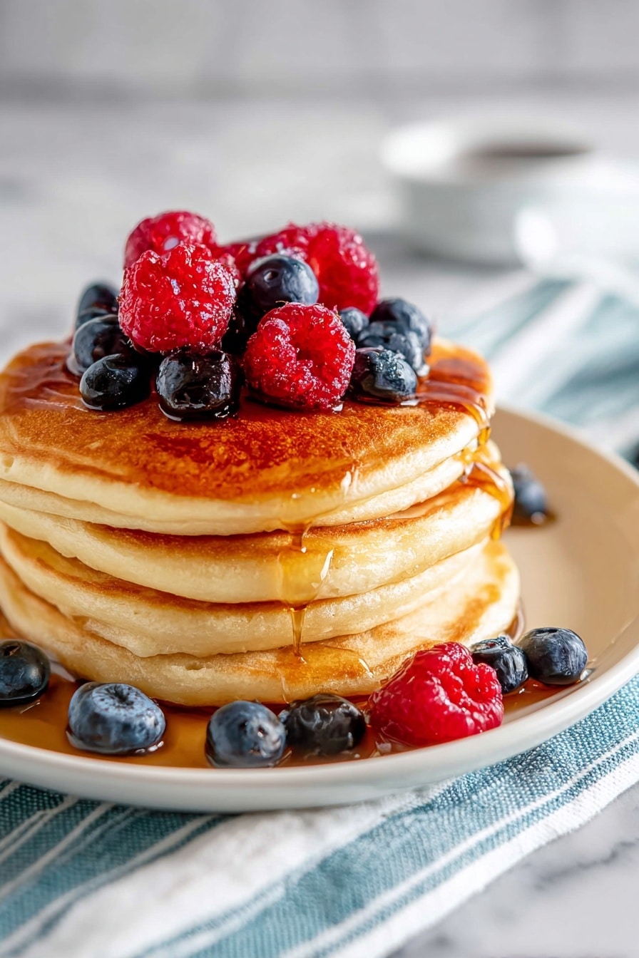 Easy Classic Buttermilk Pancakes Recipe