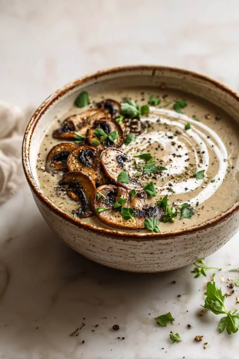 Creamy Mushroom Bisque Recipe