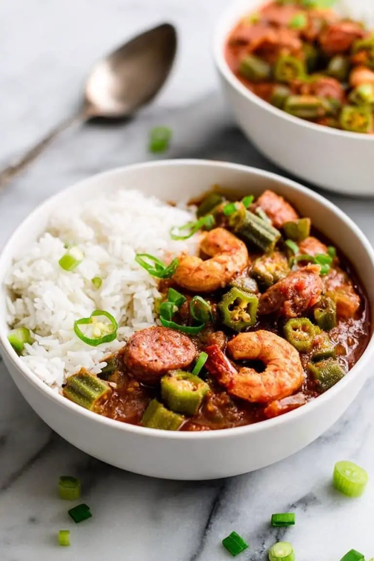 Authentic New Orleans Shrimp and Sausage Gumbo Recipe