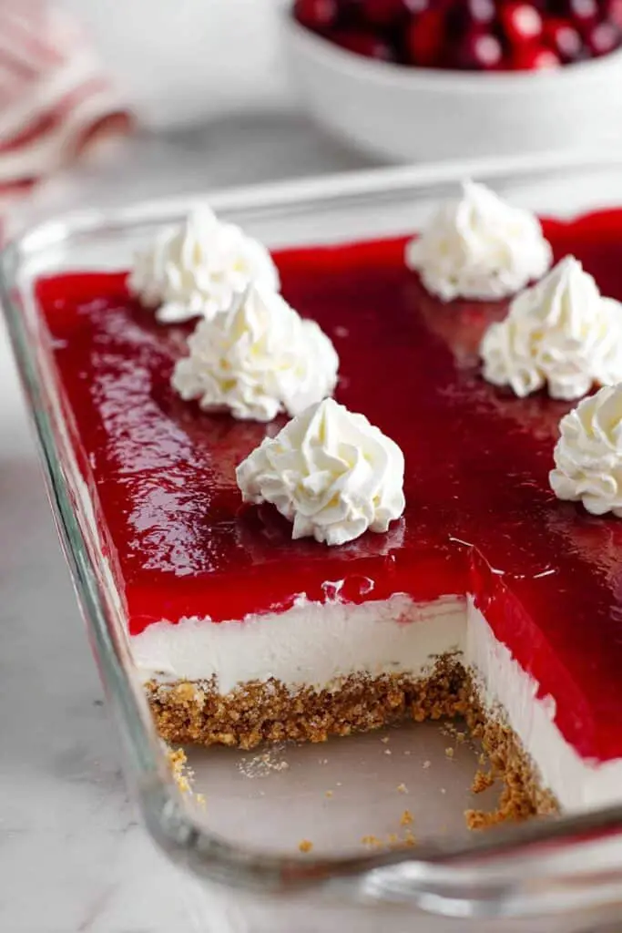 Cranberry Pretzel Salad Recipe