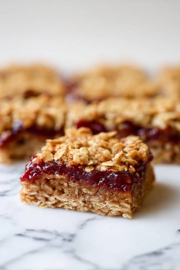 Cranberry Oat Bars with Pecan Topping Recipe