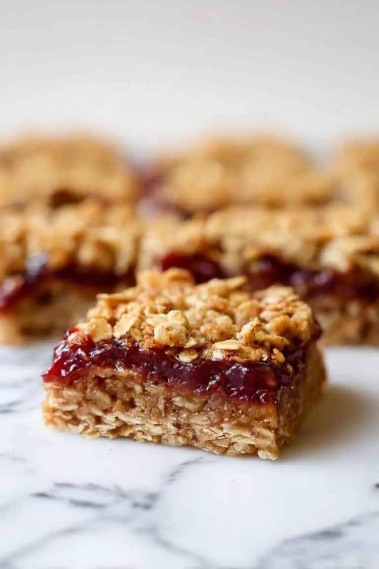 Cranberry Oat Bars with Pecan Topping Recipe