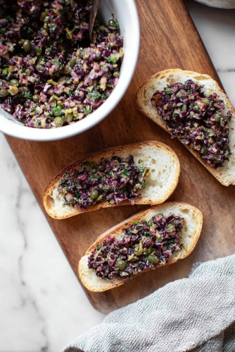 Easy Olive Tapenade Recipe