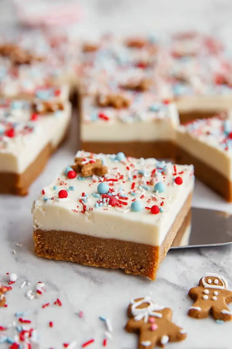 Gingerbread Cookie Bars with Cream Cheese Frosting Recipe