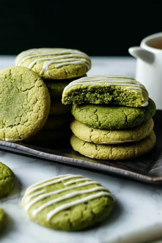 Matcha Shortbread Cookies Recipe