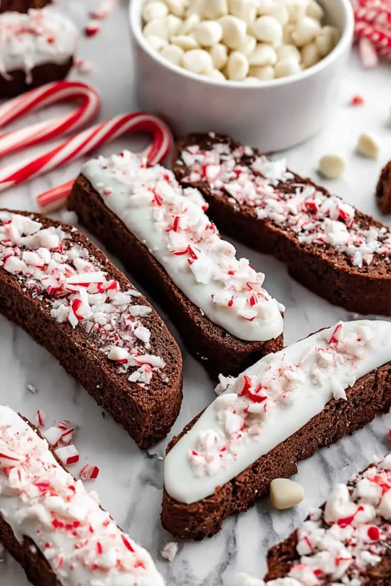 Chocolate Peppermint Biscotti Recipe