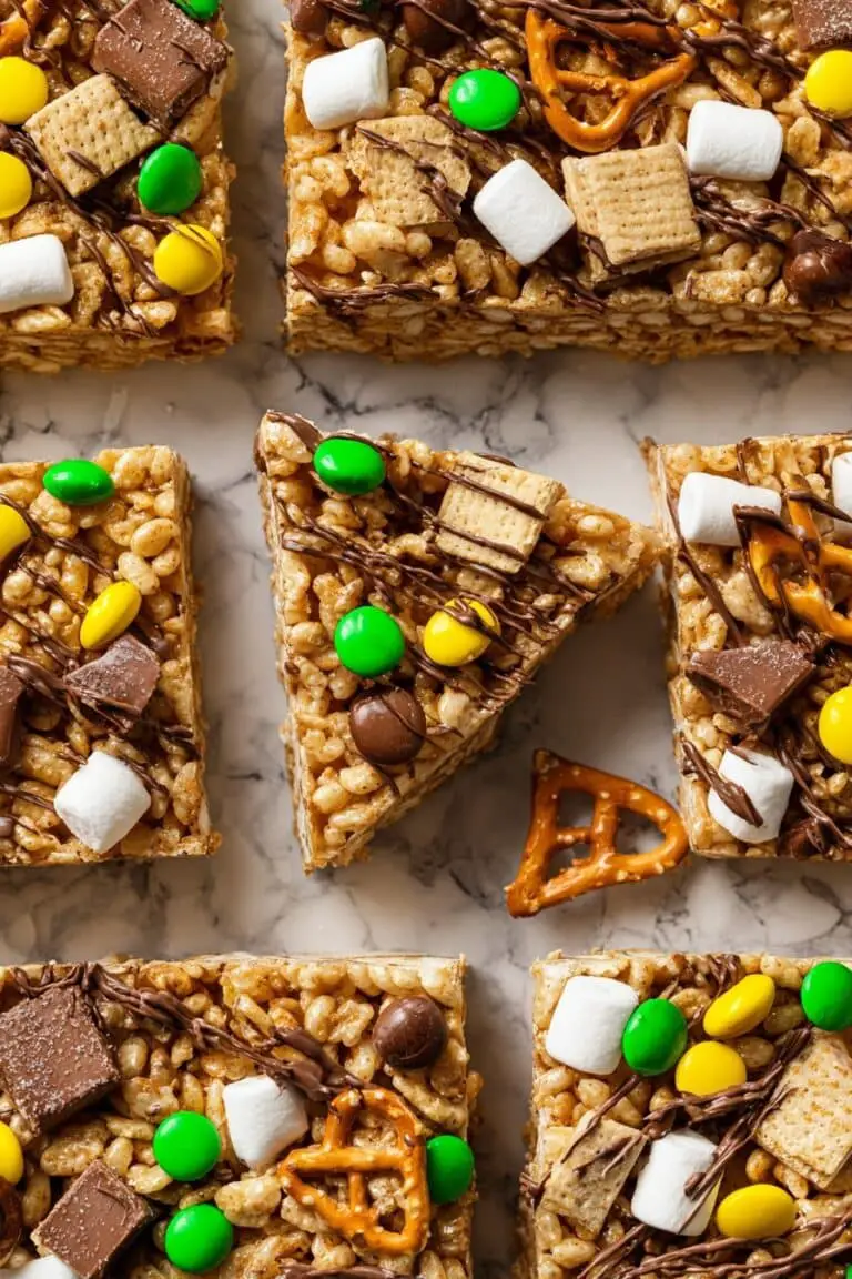 Elf Rice Krispies Treats with M&Ms and Pop-Tarts Recipe