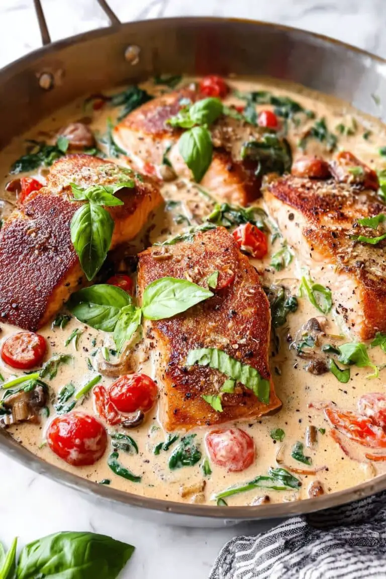 Creamy Tuscan Salmon Recipe