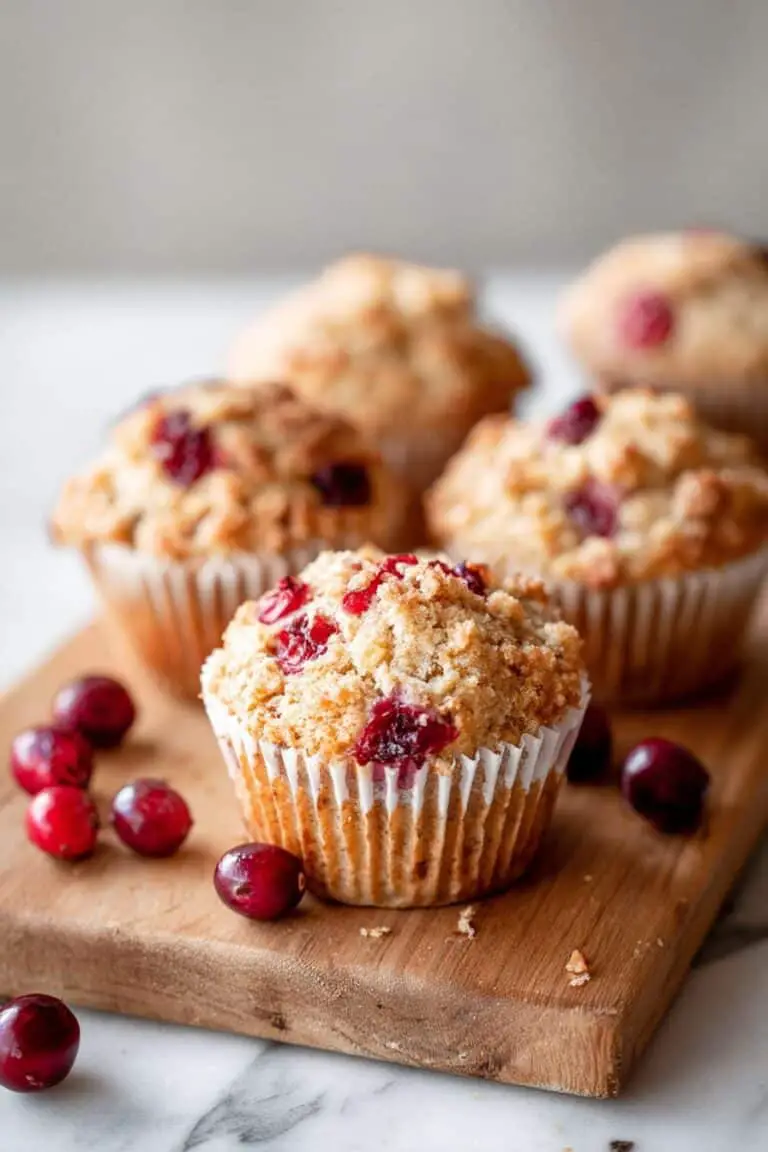Cranberry Yogurt Muffins Recipe