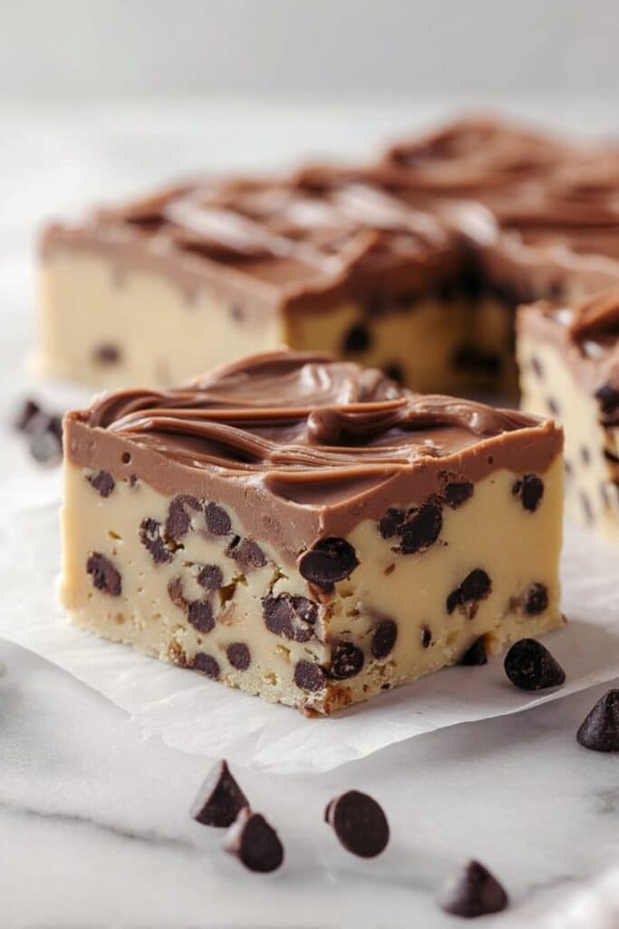 Chocolate Chip Cookie Dough Bars Recipe
