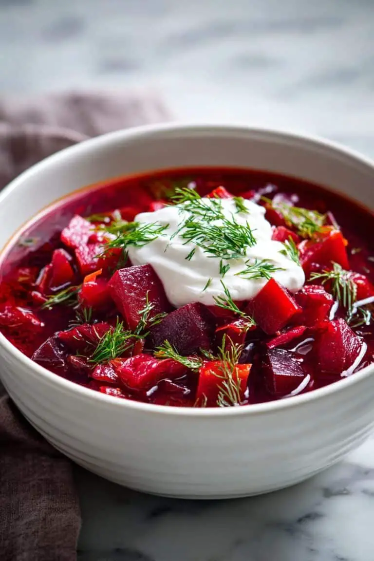 Hearty Beet Borscht Recipe