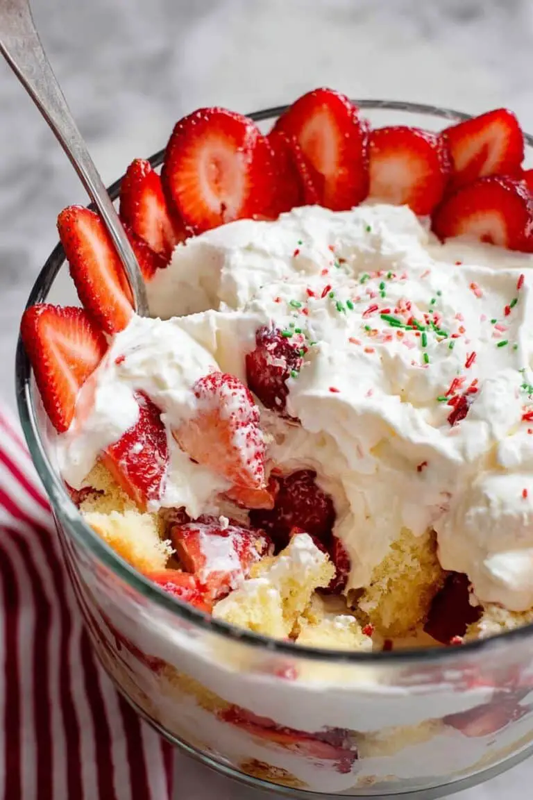 Christmas Tree Cake Trifle Recipe