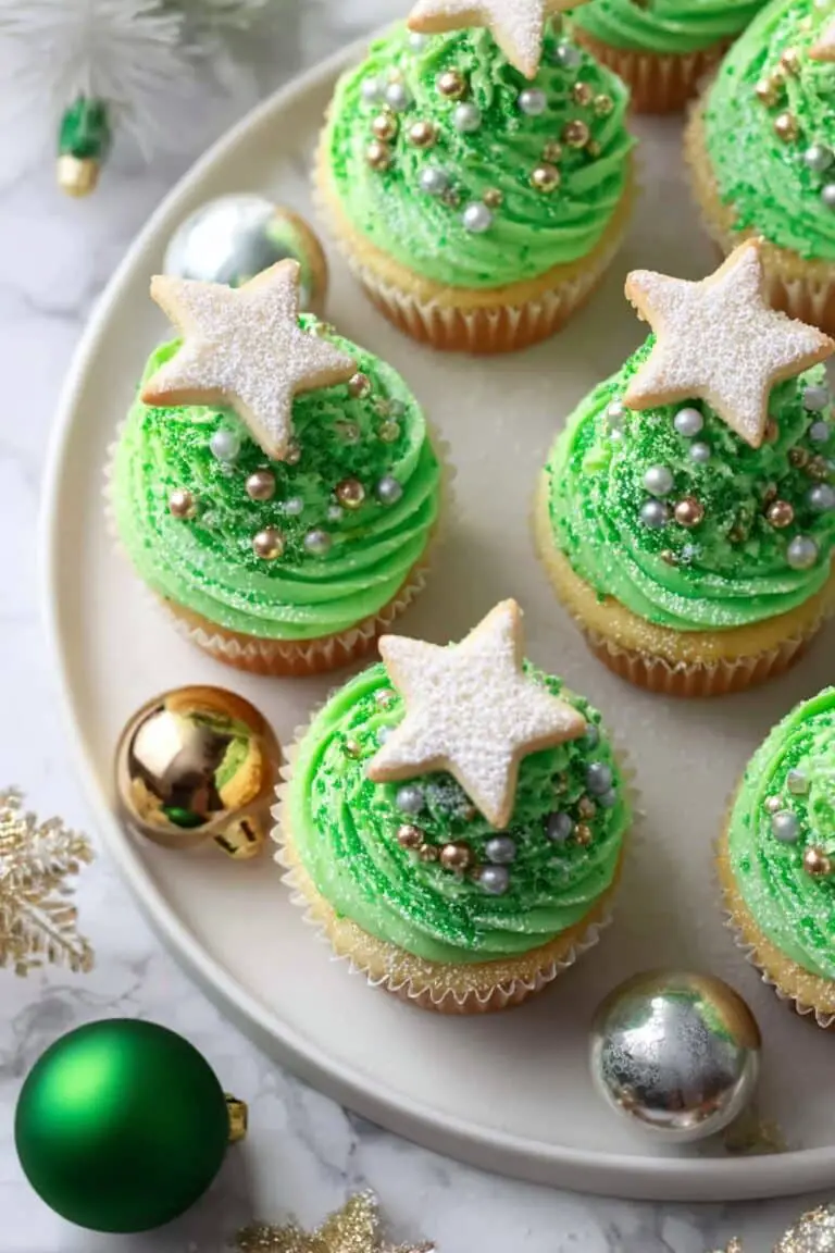 Christmas Tree Cupcake Recipe