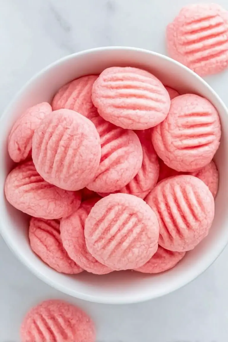 Strawberry Mint Candies Recipe