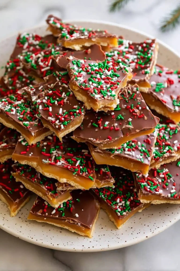 Saltine Crackers Chocolate Toffee Bars Recipe