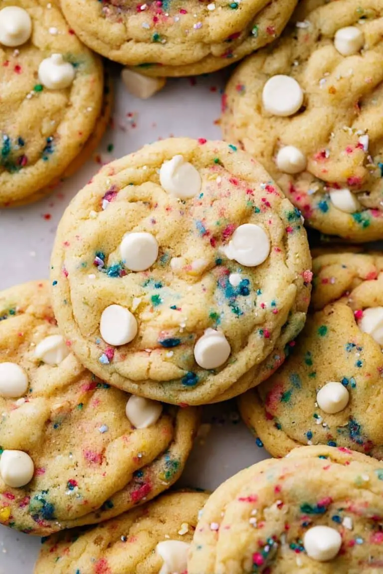 Funfetti Cheesecake Pudding Cookies Recipe