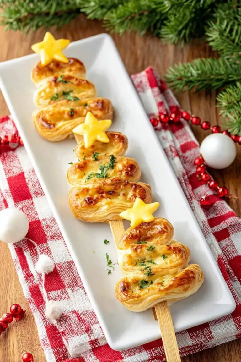 Christmas Puff Pastry Trees Recipe