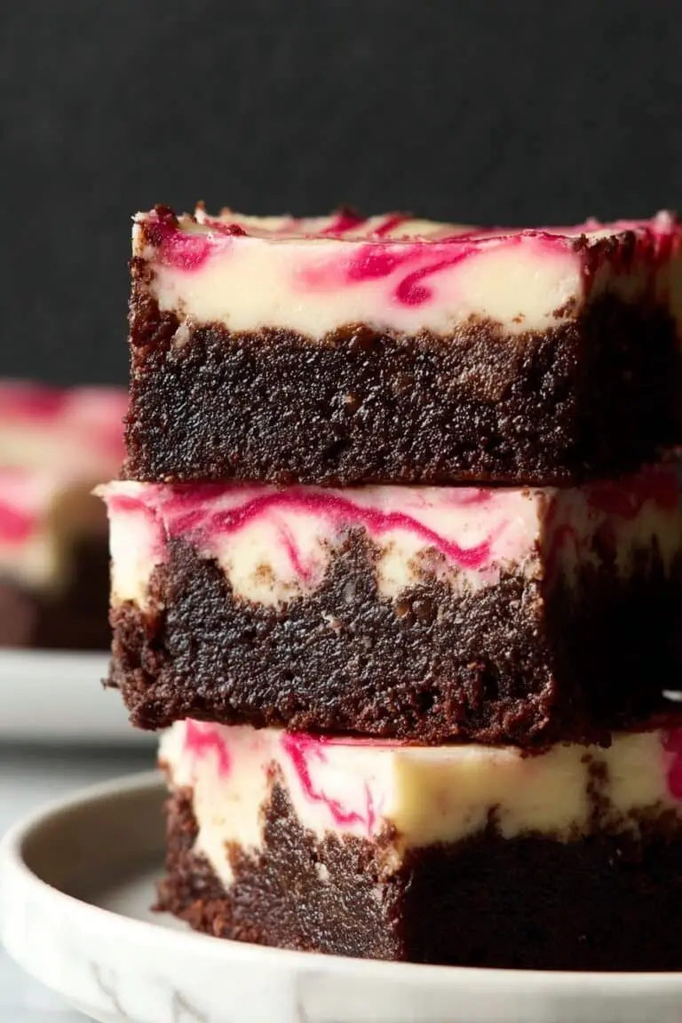 Blackberry Swirl Cheesecake Brownies Recipe