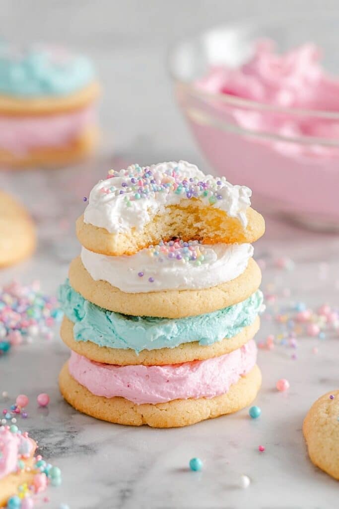 Sour Cream Cookies with Buttercream Icing Recipe