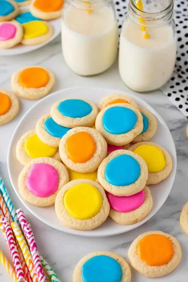 Thumbprint Cookies with Icing Recipe