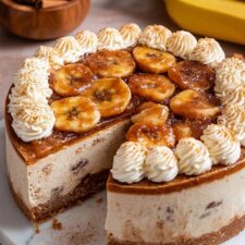 Bananas Foster Cheesecake Recipe-image