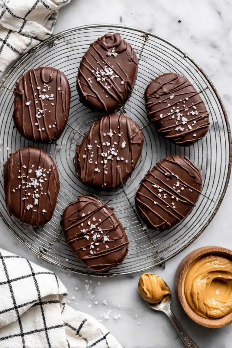 Vegan Peanut Butter Chocolate Eggs Recipe