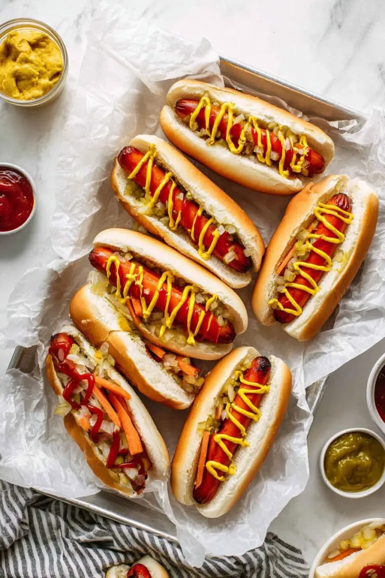 Vegan Carrot Hot Dogs Recipe