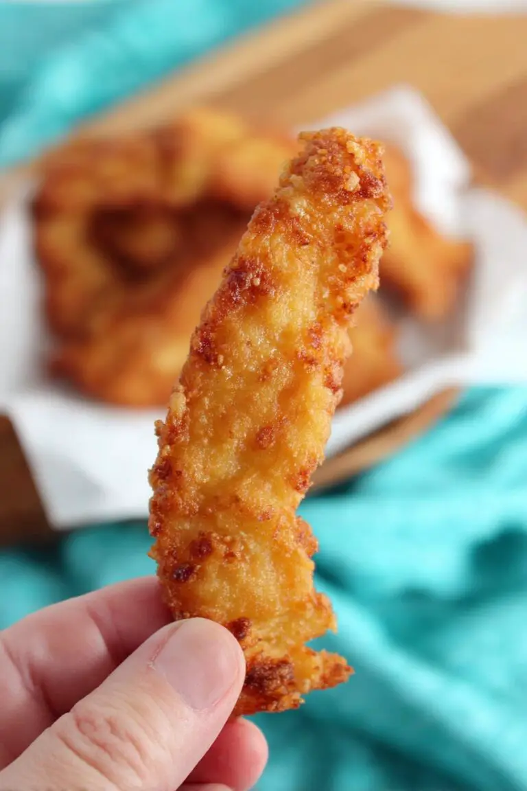 Crispy Fried Chicken Strips Recipe