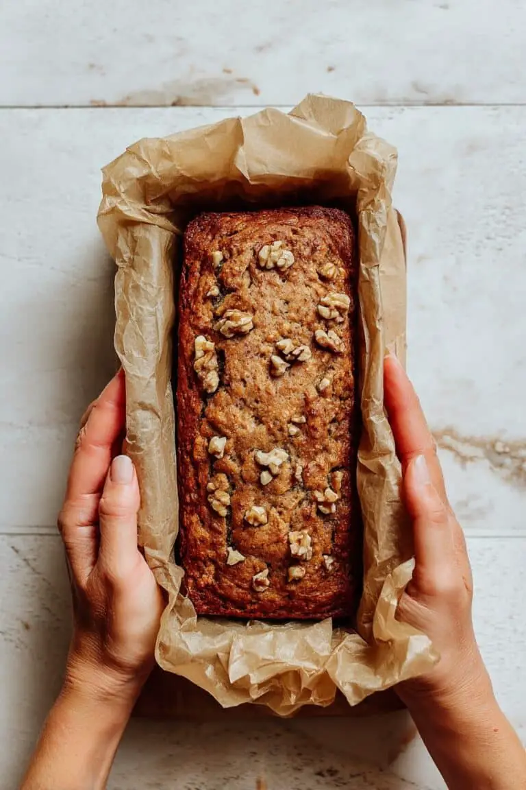 Vegan Banana Bread with Almond Butter Recipe
