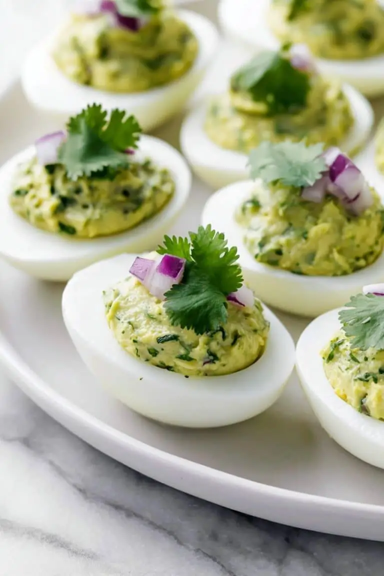 Avocado Deviled Eggs Recipe
