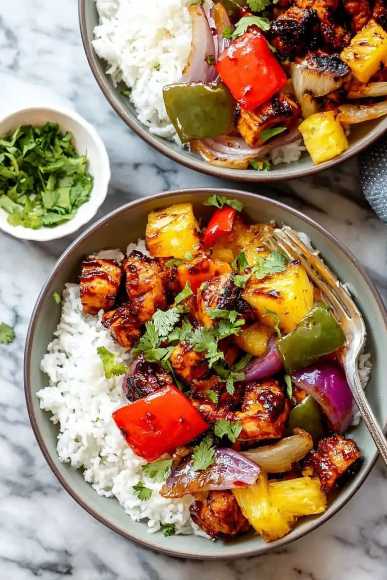 Healthy Teriyaki Chicken Skewers Recipe