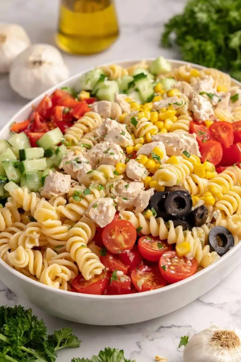 High Protein Pasta Salad Recipe