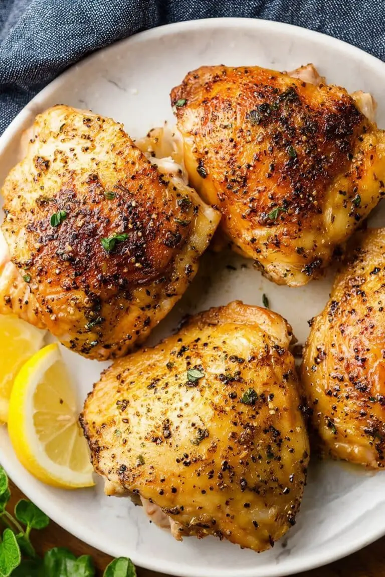 Air Fryer Chicken Thighs Recipe
