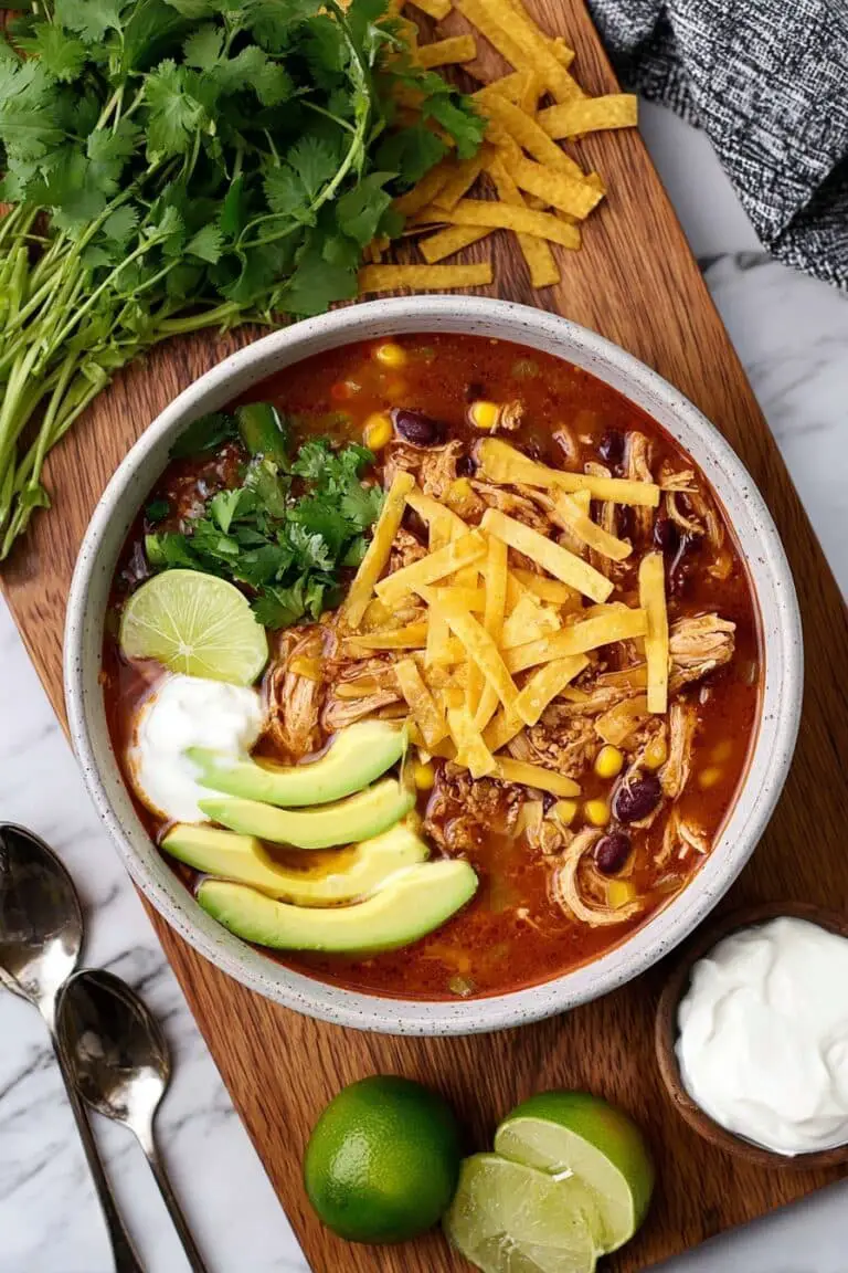 Slow Cooker Enchilada Chicken Chili Recipe
