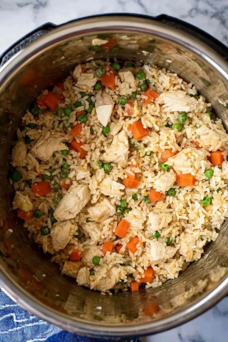 Instant Pot Chicken and Rice Dinner Recipe